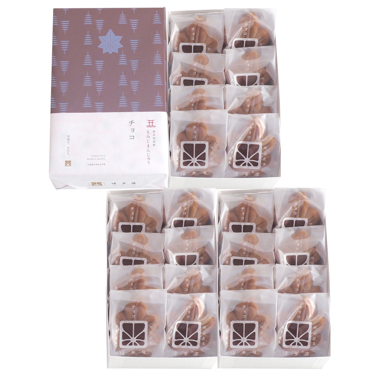 【10%割引】もみじ饅頭 チョコ 4箱 まんじゅう 和菓子 和スイーツ デザート スイーツ もみじまんじゅう チョコクリーム お菓子 宮島 おやつ 広島名物 名菓 ご当地スイーツ お取り寄せスイーツ