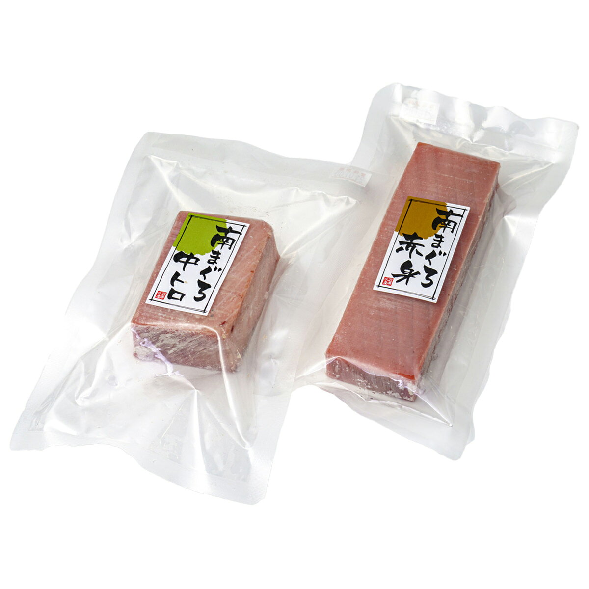 天然 南まぐろ 赤身 中とろ 刺身 柵 詰め合わせ 2種入 まぐろ 刺し身 ミナミマグロ...