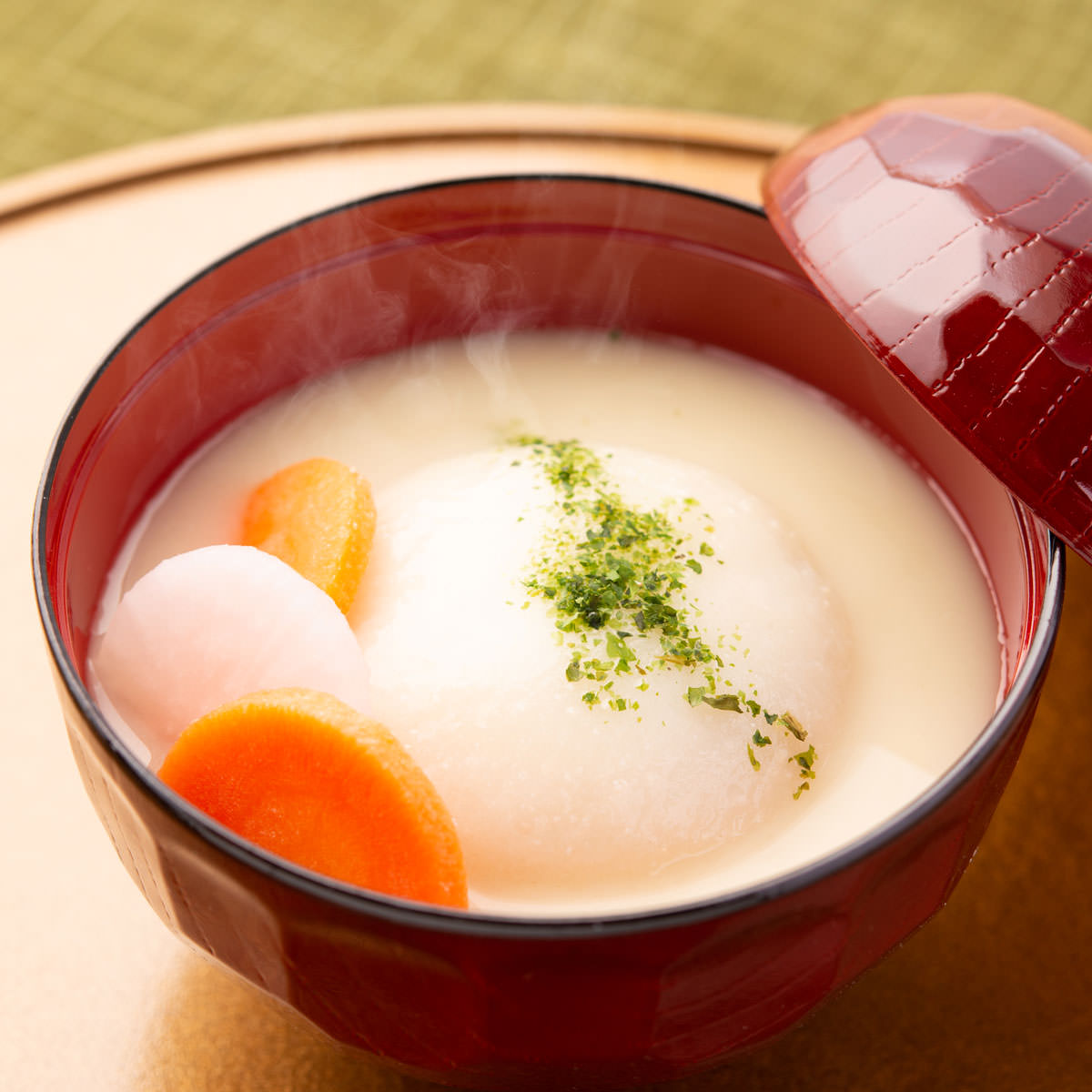 讃岐あんもち雑煮 雑煮 惣菜 あんもち雑煮 郷土料理 白味噌 味噌汁 丸餅 あんもち 米みそ 餅入り あんもち雑煮 讃岐 香川 ぶどうの木 【北海道・沖縄・離島 お届け不可】