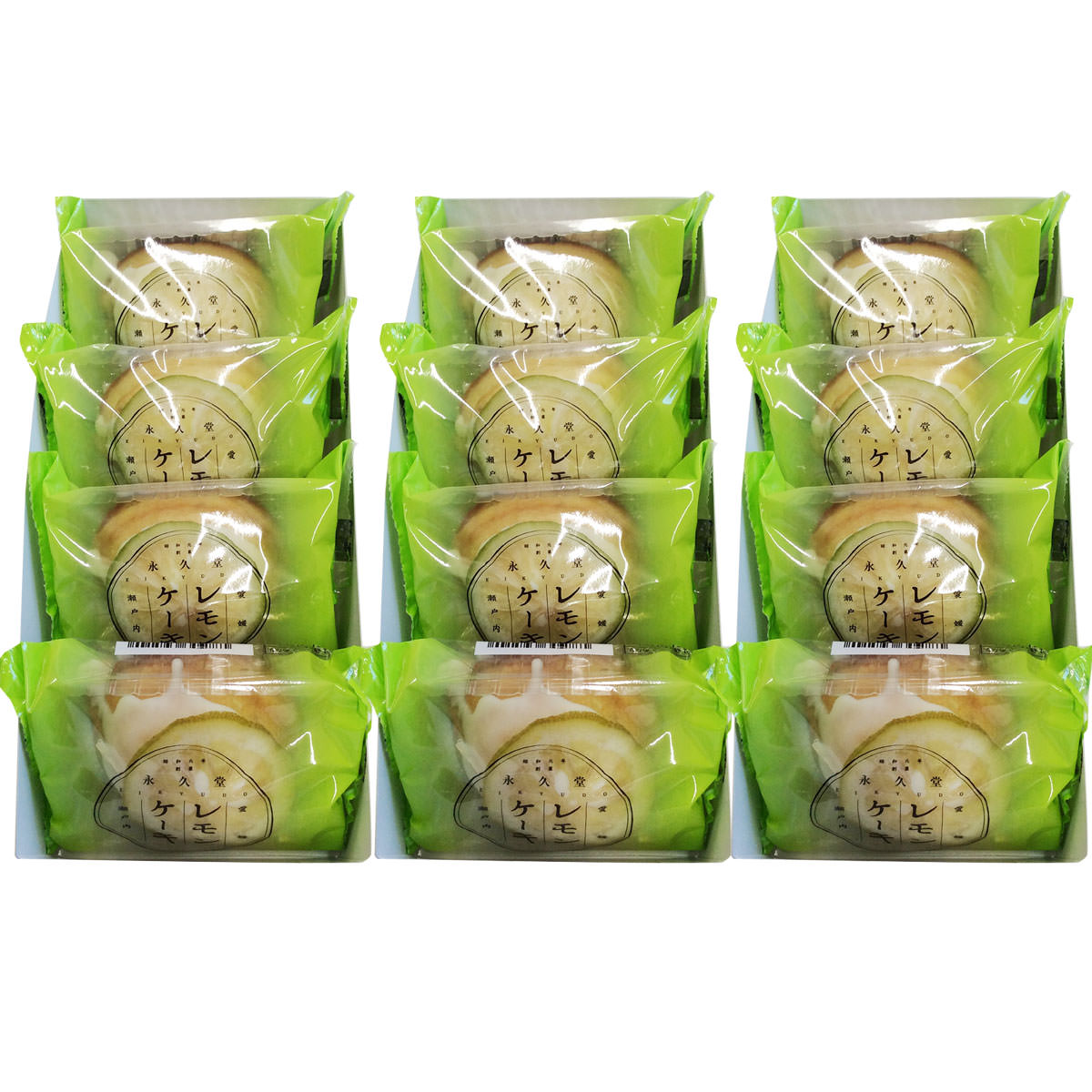 青いレモンケーキ 4個入 3箱 焼き菓子 洋菓子 レモン スイーツ 柑橘 瀬戸内レモン ...