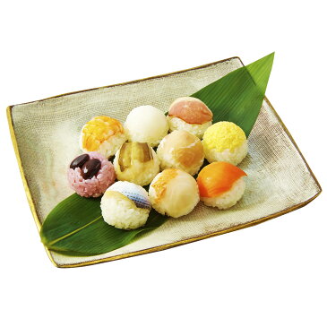 銀座割烹里仙監修 てまり寿司 3人前 寿司 冷凍 惣菜 手毬寿司 和食 すし 海老 えび 煮込み穴子 あなご 穴子 金目鯛 炙り金目鯛 サーモン おすし イカ こはだ 和風惣菜 手まり寿司 東京