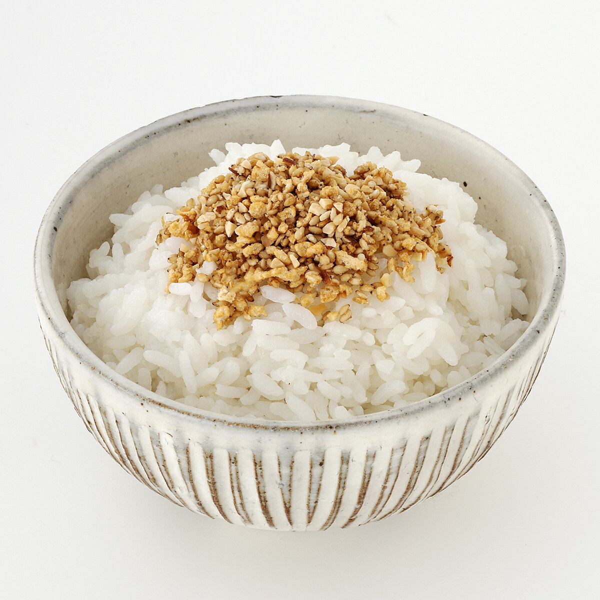 ナッツ屋自慢の味噌ごまアーモンドふりかけ 10袋 ふりかけ ご飯のお供 味噌 胡麻 スーパーフード 万能調味料 化学調味料無添加 たんぱく質 食物繊維 カルシウム ご飯のお供のサムネイル