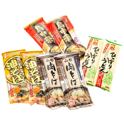 産直お取り寄せニッポンセレクト 【10%割引】山形麺三昧 山形名物 麺 詰め合わせ ご当地ラーメン 鳥中華 油そば 袋麺 山形 肉そば 乾麺 東北 ご当地うどん 郷土料理 ひっぱりうどん ラーメン 夜食 うどん 山形県 みうら食品 【北海道・沖縄・離島 お届け不可】 画像2
