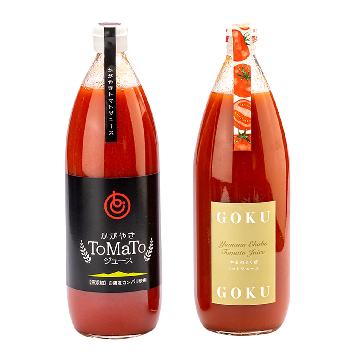 山形県産トマトジュース 飲み比べセット 1000ml トマトジュース ストレート 無塩 とまとジュース 野菜ジュース 無添加 飲料 詰め合わせ 山形県 さいとう食品※北海道・沖縄・離島お届け不可のサムネイル