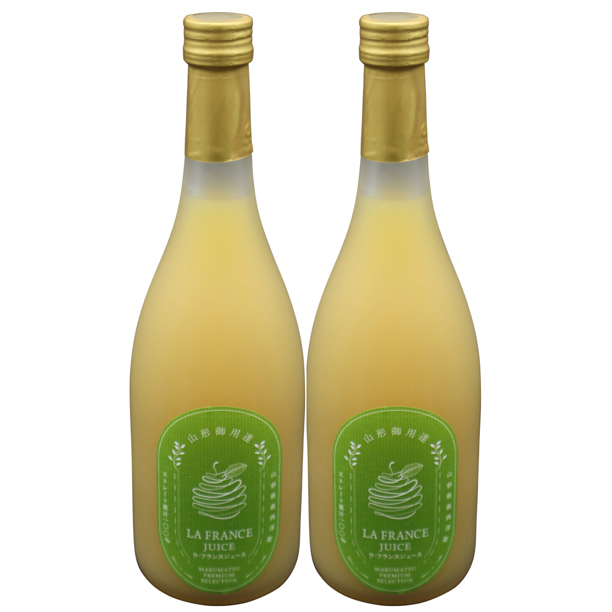 産直お取り寄せNセレクトの山形御用達 ラ・フランスジュース 720ml2本セット 桐箱入 ラフランス 山形県産 西洋なし 梨 一番搾り 果汁100％ 果実飲料 フルーツジュース ストレートジュース｜アングル2