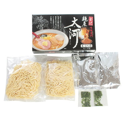 産直お取り寄せニッポンセレクト 【10%割引】金沢麺屋大河ラーメン 2人前入8箱 ラーメン 味噌 麺類 生めん 中華そば 味噌ラーメン 石川 金沢 めんやたいが 麺屋大河 監修 みそ 軽食 夜食 金沢麺屋大河 画像3
