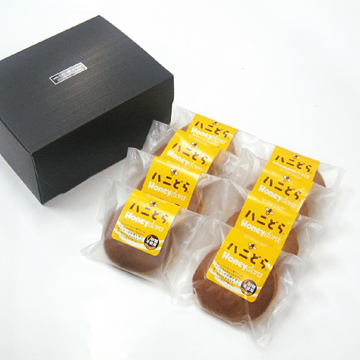 ハニどら 8個入 どら焼き 洋菓子 はちみつ 和菓子 ニュージーランド クリームチーズ 生はちみつ スイーツ おやつ どらやき デザート おから 砂糖不使用 ご当地スイーツ お取り寄せスイーツ 神楽坂ピービーズのサムネイル
