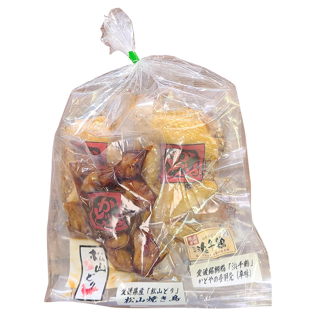 かどや手羽先・焼鳥セット 3種 詰合せ 惣菜 鶏肉 焼き鳥 手羽先 甘味 辛味 愛媛県 銘柄鶏 浜千鶏 松山どり 国産 おかず おつまみ 焼鳥 かどや nipponselect-10112684 産直お取り寄せNセレクト サンプル画像3