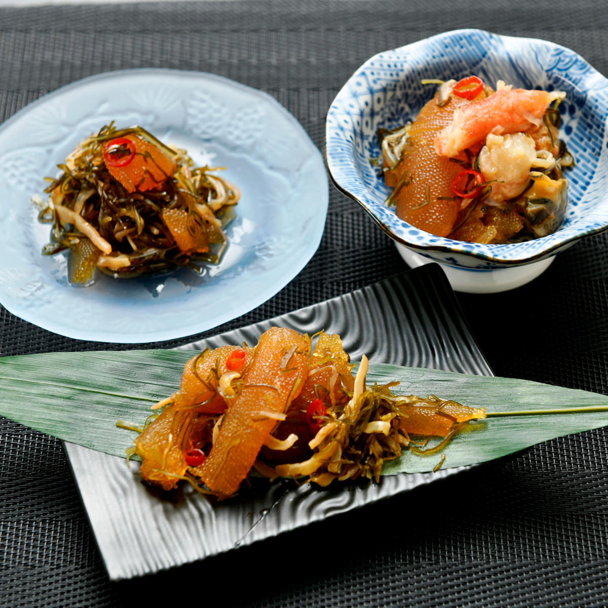 北海道 松前漬3種 食べ比べセット 松前漬 惣菜 大庄 