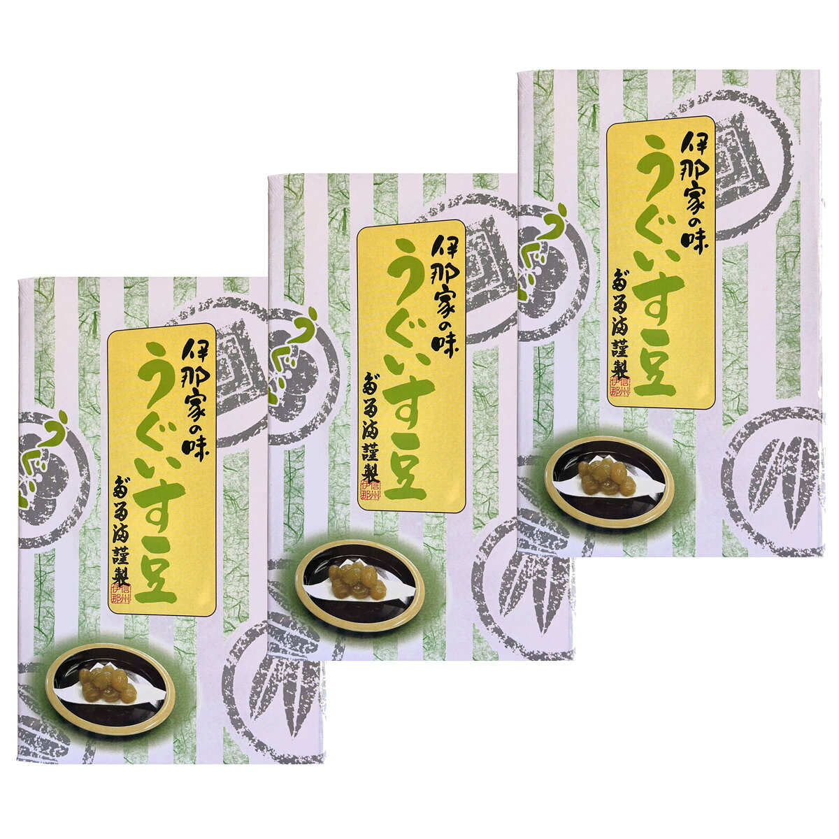福ふくだるま うぐいす豆 3個セット 煮豆 惣菜 和食 おつまみ おかず えんどう豆 ご飯のお供 おせち 和スイーツ お茶請け nipponselect-10133399 産直お取り寄せNセレクト サンプル画像2