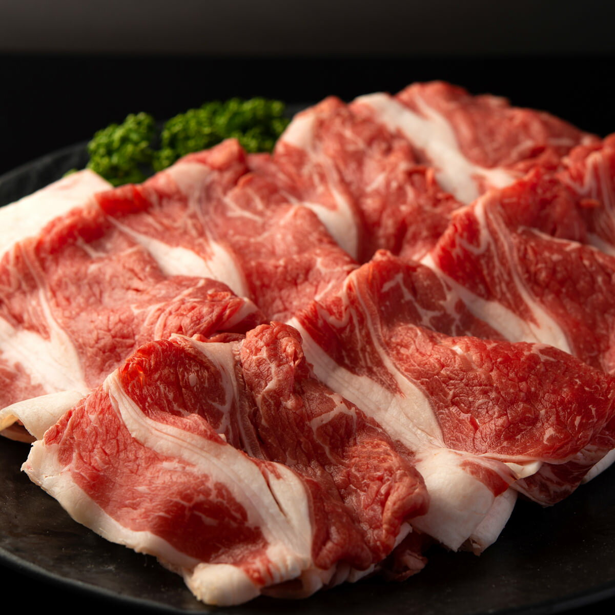 前田牧場 リブロース すき焼き用 赤身牛 牛肉 すき焼き ロース肉 国産 肉 栃木県産 スライス肉