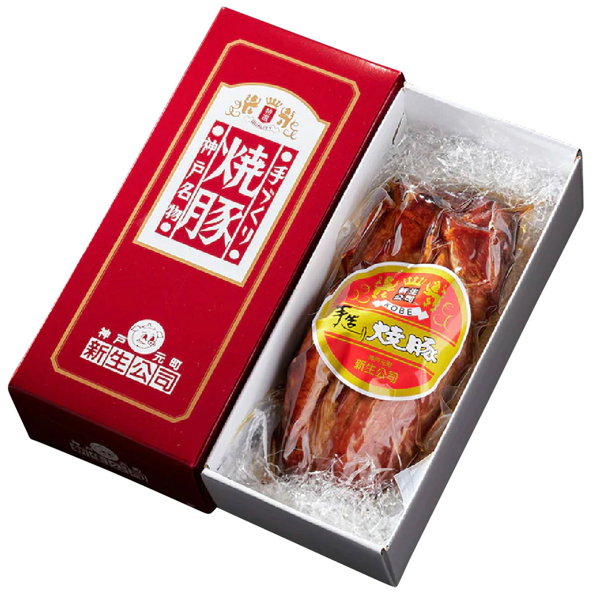 産直お取り寄せNセレクトの神戸 新生公司の手造り焼豚 500g 焼豚 惣菜 肉料理 チャーシュー ブロック 手作り 国産 豚肉 おつまみ おかず 国産焼豚 焼き豚｜アングル2