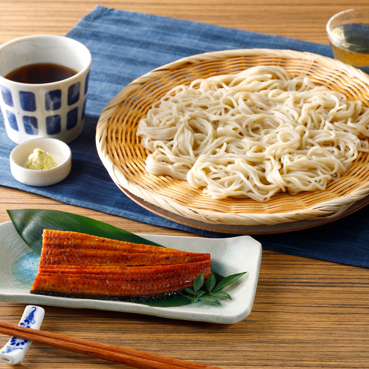 信州松本こばやし 鰻蒲焼 信州蕎麦 2食 セット そば 冷凍 うなぎ 蕎麦 ゆでそば 日本蕎麦 ゆで麺【沖縄県・離島 配送不可】