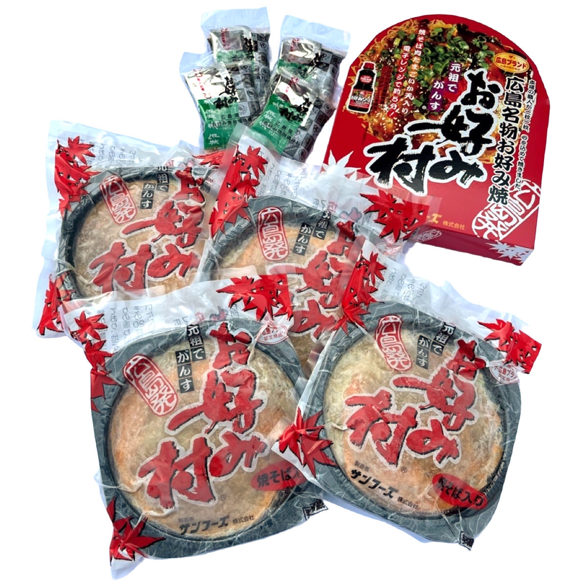 広島冷蔵お好み焼 大4枚 惣菜 広島 お好み焼き 名物 お好み焼 広島焼き 和風惣菜【沖縄県・離島 配送不可】