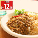 やさしい大豆 4種12Pセット 大豆ミート ハンバーグ 冷凍 キーマカレー 山形ガパオ ボロネーゼ ヘルシー たんぱく質 低脂質 低カロリー コレステロールゼロ