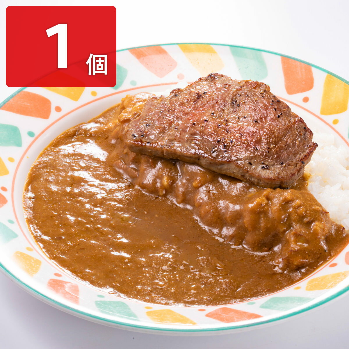 カレー専門店 ふくてい ドーンと丸ごとステーキカレー ビーフカレー 牛肉 カレー レトルト 惣菜 レトルトカレー ステーキカレーのサムネイル