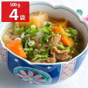もつ煮 500g4袋 セット 和風惣菜 もつ煮 国産 新潟県産 モツ 豚 肉料理 惣菜 温めるだけ おかず 簡単 おつまみ 多聞 惣菜 たもん 新潟【沖縄県・離島 配送不可】