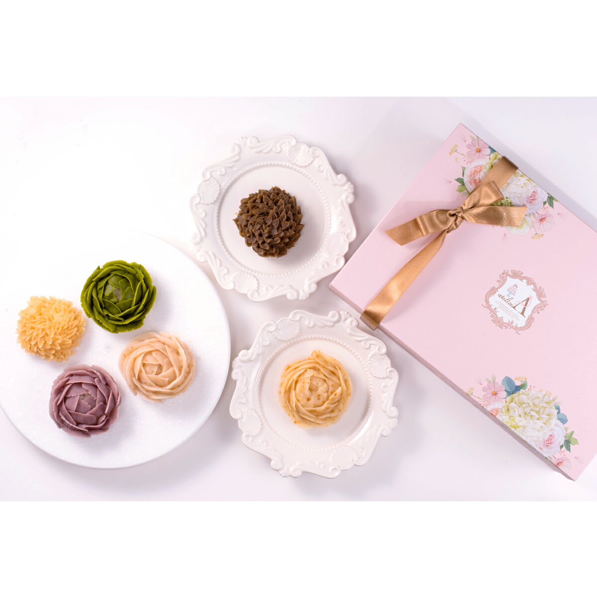 おはぎ モダンOHAGI 6個セット 和菓子 お花 可愛い お菓子 鹿児島県産 スイーツ デザート  ...