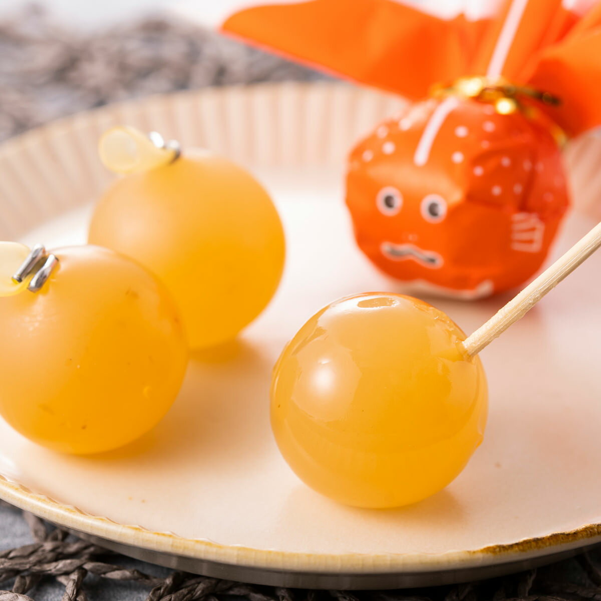 りんご羊羹 金魚ねぶた 3箱セット ようかん 和菓子 一口サイズ 青森 りんご お菓子 羊羹 一口 スイーツ 青森土産 おやつ お茶請け デザート 和スイーツのサムネイル