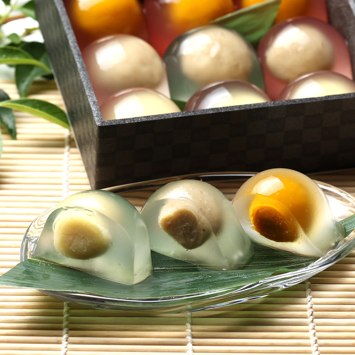 いも栗カボチャ 水晶 水まんじゅう 9個 水饅頭 和菓子 冷凍 詰め合わせ スイーツ おやつ デザート