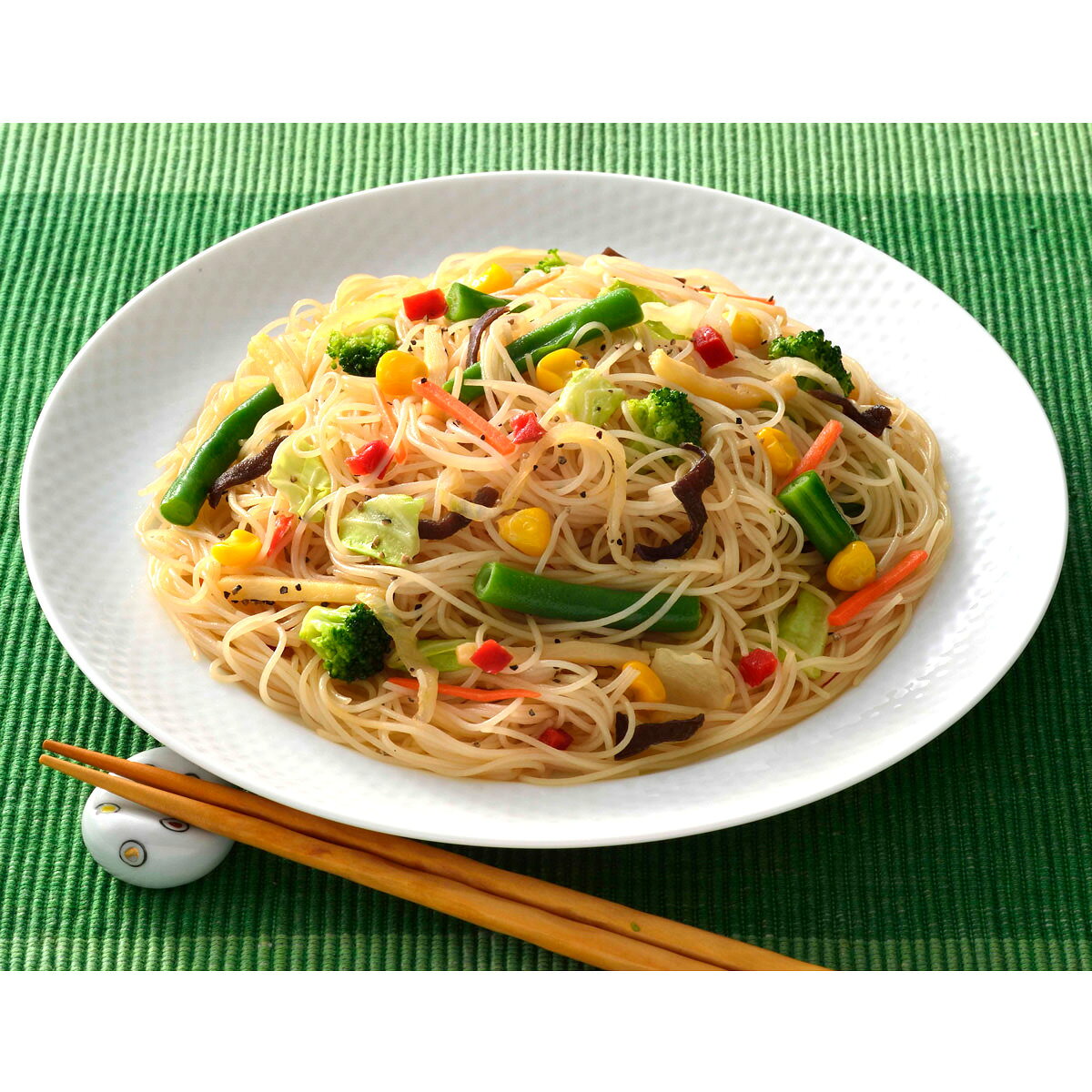 ケンミン 調理 8種野菜の焼ビーフン 20食 惣菜 冷凍 ビーフン お取り寄せ 焼きビー...