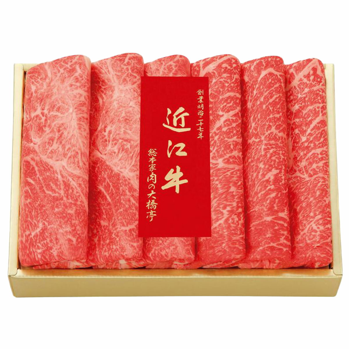 肉の大橋亭 近江牛 カタすき焼き用 500g 牛肉 お取り寄せ 京都 すきやき用肉 国産 黒毛和牛 