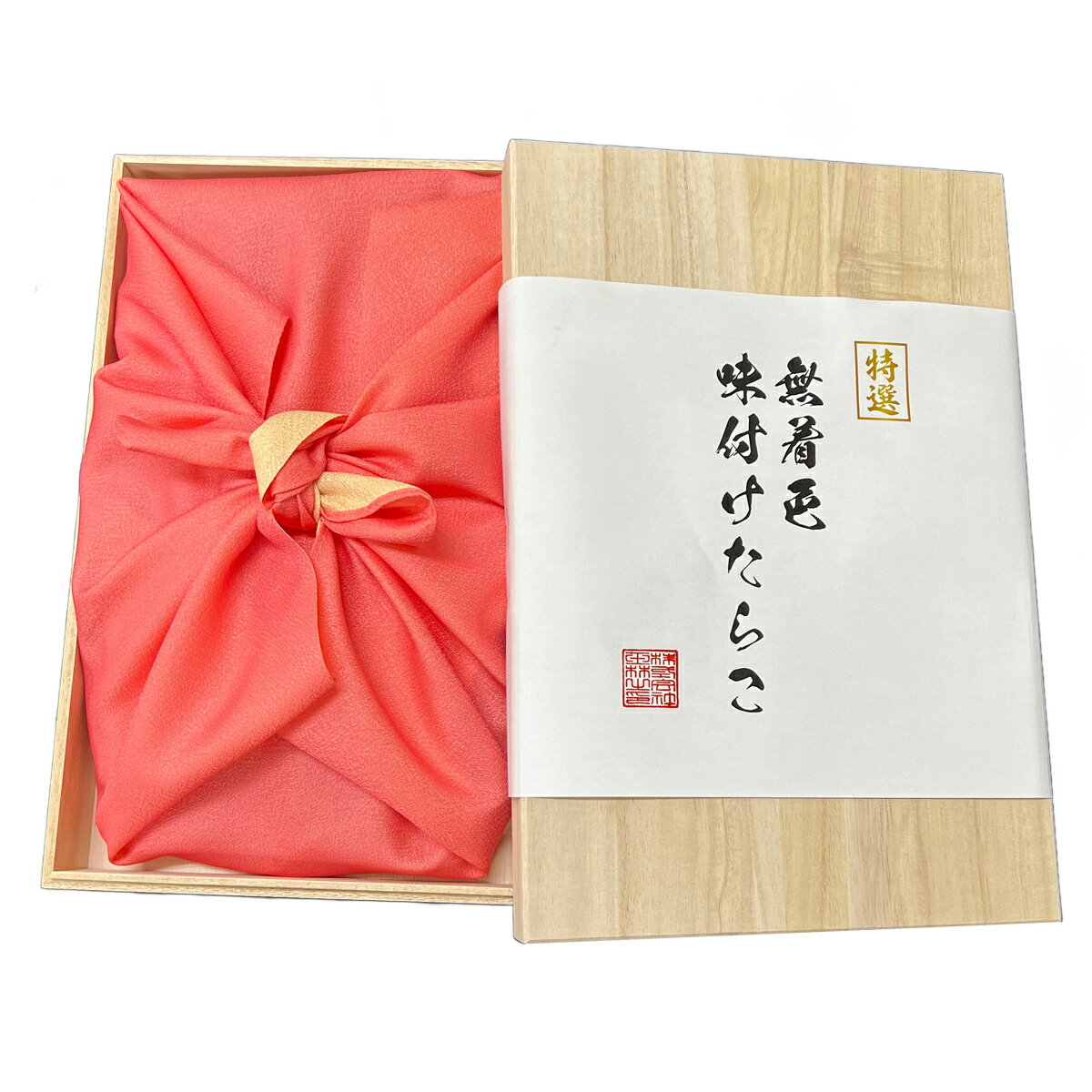 まるたま本舗 無着色 味付けたらこ 超特大1本もの 桐箱入 1kg タラコ 冷凍 たらこ 味つけタラコ 魚卵 スケソウダラ 魚介類 海産物