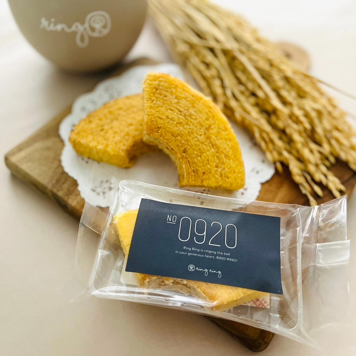 米粉 プレミアム バームクーヘン カット 国稀 酒粕 24個入 スイーツ 個包装 バウムクーヘン お取り寄せ 洋菓子 グルテンフリー 北海道産米粉使用