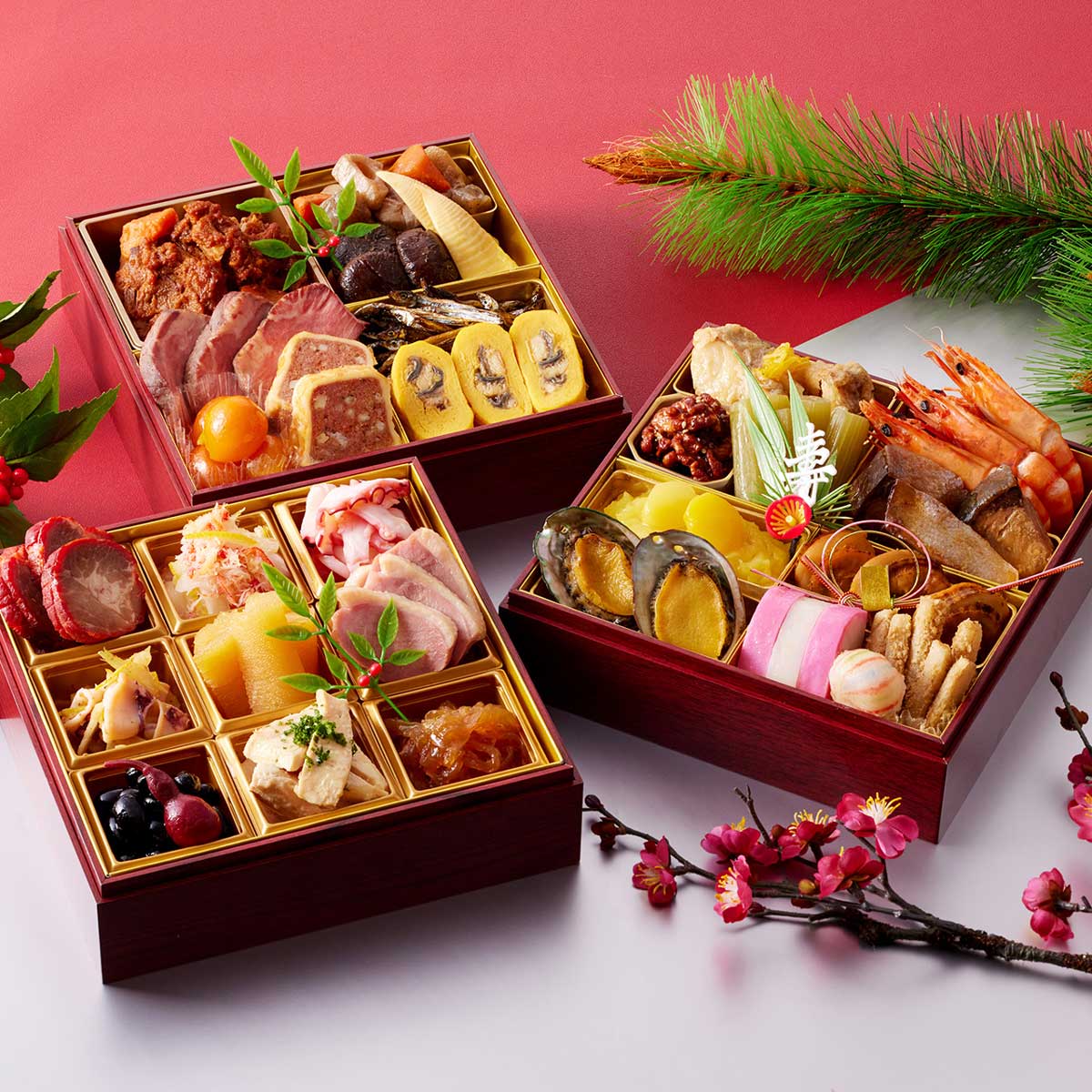 ホテルイタリア軒 和洋中おせち 三段重 銀扇 約4〜5人前 30品目 御節料理 お正月 おせち 和洋中 冷蔵 縁起物 正月料理【北海道・沖縄県・離島 配送不可】