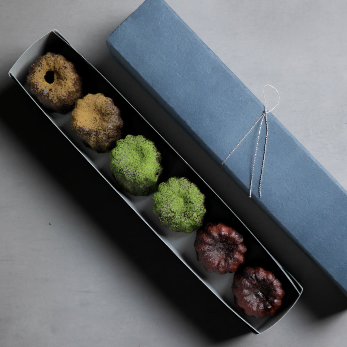 和栗白露 呂 ro 遠見周作 和栗焼菓子 カヌレ 3種計6個 プレーン 抹茶 焙じ茶 スイーツ 冷凍 洋菓子 おやつ 焼き菓子 栗カヌレ