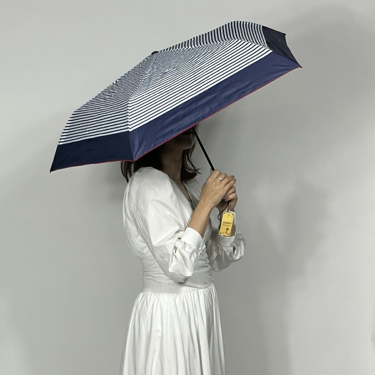 折りたたみ傘 晴雨兼用 マリンボーダー極軽120g カーボン 傘 折り畳み 雨傘 日傘 兼用 レイングッズ 軽量【北海道・沖縄県・離島 配送不可】