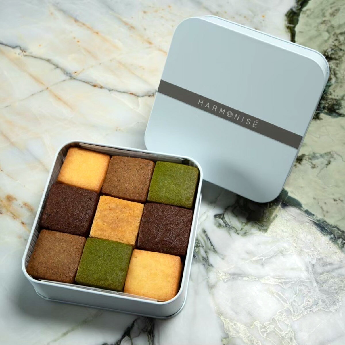 HARMONISE クッキー缶 ギフト 5種計36枚入 クッキー 焼き菓子 スイーツ 洋菓子 おやつ お茶請け