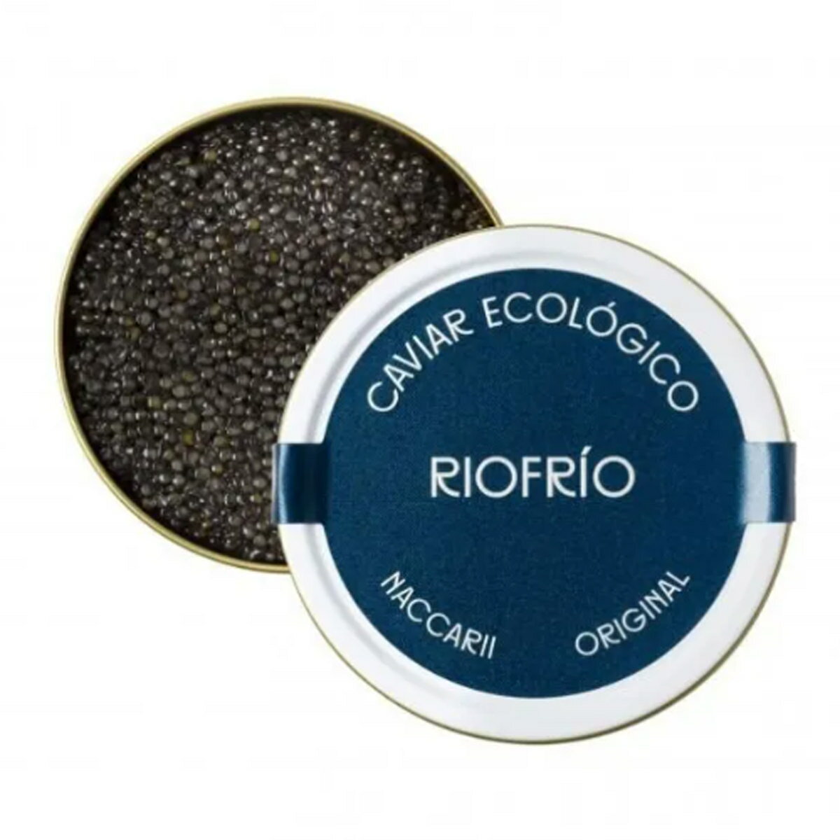 RIOFRIO スペイン産 フレッシュ キャビア 化粧箱入 スプーン オープナー付き 珍味 おつまみ お酒のお供 魚卵 チョウザメの卵