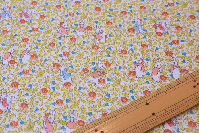 ڥХƥե֥åTana Lawn®ʥʥˡ2023SS Peter Rabbit ™ Collection Rose & Thistle Peter (ɡ롦ԡ)DC32967-J23C