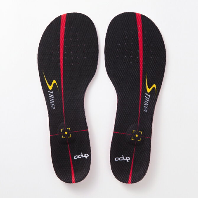 【楽天1位】【P15倍】 BMZ CCLP ストライカー BLACK 《正規品》 黒 ブラック サッカー専用 インソール 中厚モデル 黒 初級者向け 中敷き 衝撃吸収 Jリーグ スポーツ シューズ スパイク スピード 土踏まず アーチ ケガ防止 足底筋膜炎 o脚 扁平足 足裏痛 膝痛 腰痛 メンズ通販 サッカー 用品 セール