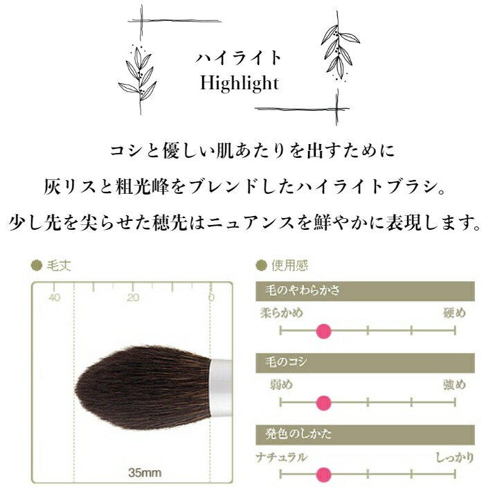 化粧筆 メイクブラシ 送料無料 熊野 熊野化粧...の紹介画像3