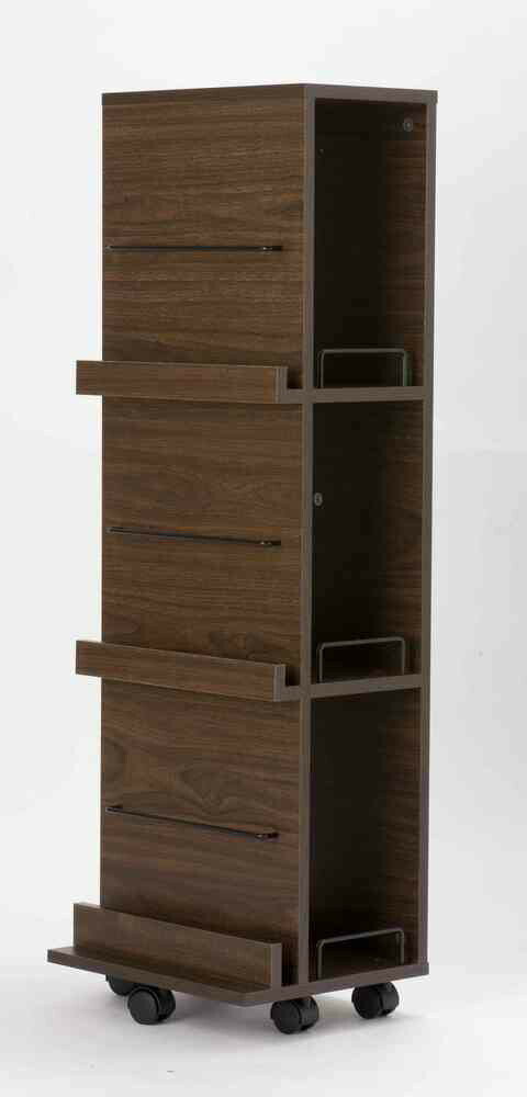 コレクションラックブラウン 家具 インテリア 4573321191802 YYC-3(BR) 送料無料 （※北海道、沖縄・離..