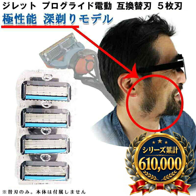 シリーズ累計610,000個突破！ ありがとうございます！ ついに登場！深ゾリバージョンです。トリマー刃もついています。 互換品のクオリティを凌駕する為に1年の開発期間を設けて、ようやくリリースになりました。 今までのジレット(gillette)用互換替刃はお肌が弱い方向けに製作されたもので、クッションを厚くし、刃もお肌が敏感な人向けに調整したものでした。 今回開発された新型深ゾリバージョンは、純正品と遜色の無い剃り具合に仕上がっております！ 刃の切れ味自体を従来のものよりかなり良くしています。 ジレット プログライド 電動タイプに対応します。 ジレットの替刃互換品も本家と同じく、モデルによって機能が違いますので、 お持ちのジレット本体を確認し、タイトルの物と相違が無いか確認ください。 ※クッションの部分が+1の部分となります。 互換品ですので、使用によるケガや、ジレット本体への影響など含め一切の責任は使用者ご本人様の自己責任となります。 刃物ですので、よく注意して使用ください。また、刃を横滑りさせると肌を切りますので、ご注意下さい。 ＊ご注意下さい＊ 『限定モニタ 深剃り 1個入本体付』、『限定モニタ 深剃り 1個入』の2種類は【レビューで本体プレゼント】の対象外です。 限定モニター 深剃り 、限定モニター 深剃り+ 本体はモニター（お試し）なので購入は一人1回のみになります。 モニター商品を複数回購入された場合は連絡無しでキャンセルさせて頂きます。 また、限定モニターは追跡番号無しの発送になります。追跡番号付の商品より到着が遅れる場合があります。 ＊レビューで本体プレゼントについて＊ ショップレビュー、商品レビューの2つを投稿後にお問い合わせよりご連絡頂ければ互換本体をお送りします！ 【商品セット内容】 本体、ケース。化粧箱は同梱しません。 総輸入元：山口平成合同会社 ブランド名：SORERUN ソレルン ※お肌が弱い方は当社で取り扱いをしている従来のジレット(gillette)用互換替刃をご購入ください。 メーカー希望小売価格はメーカー商品タグに基づいて掲載しています。メーカー希望小売価格はメーカー商品タグに基づいて掲載しています。 メーカー希望小売価格はメーカー商品タグに基づいて掲載しています。こちらに記載の内容にご納得の上、ご購入下さい。