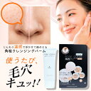 ナチュレ ブラン NATURA BLANC 毛穴クレンジングバーム 毛穴 すっきり 角栓 ホットクレンジング ポアクリア 黒ずみ 洗顔 いちご鼻 ポツポツ ザラザラ スキンケア バーム クレンジングバーム 小鼻 顎 頬 おでこ 眉間 皮脂 ブラックヘッド 40g