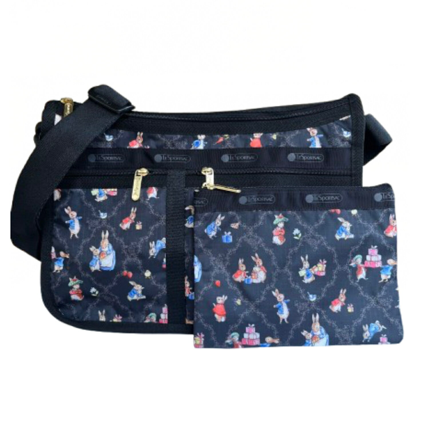 即決 新品 送料無料 ブラックスイスドット デラックスエブリデイ 水玉 レスポートサック レスポートサック デラックスエブリデイ ドット（バッグ