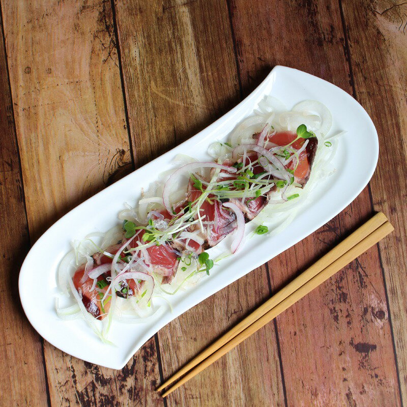 長皿 オードブル皿 (30.5cm)【さんま皿 大きい 白磁 おしゃれ レンジOK カフェ 軽い シンプル 無地 強化磁器 アウトレット 訳あり】食器 おしゃれ...