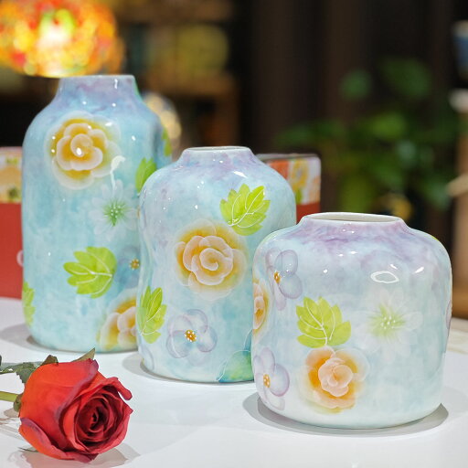 花瓶 花びん 磁器製 おしゃれ フラワーベース 花器 卓上 手描き高級磁器 インテリア 12cm 16cm 21cm 花瓶 花びん 磁器製 おしゃれ フラワーベース 花器 卓上 手描き高級磁器 インテリア 12cm 16cm 21cm