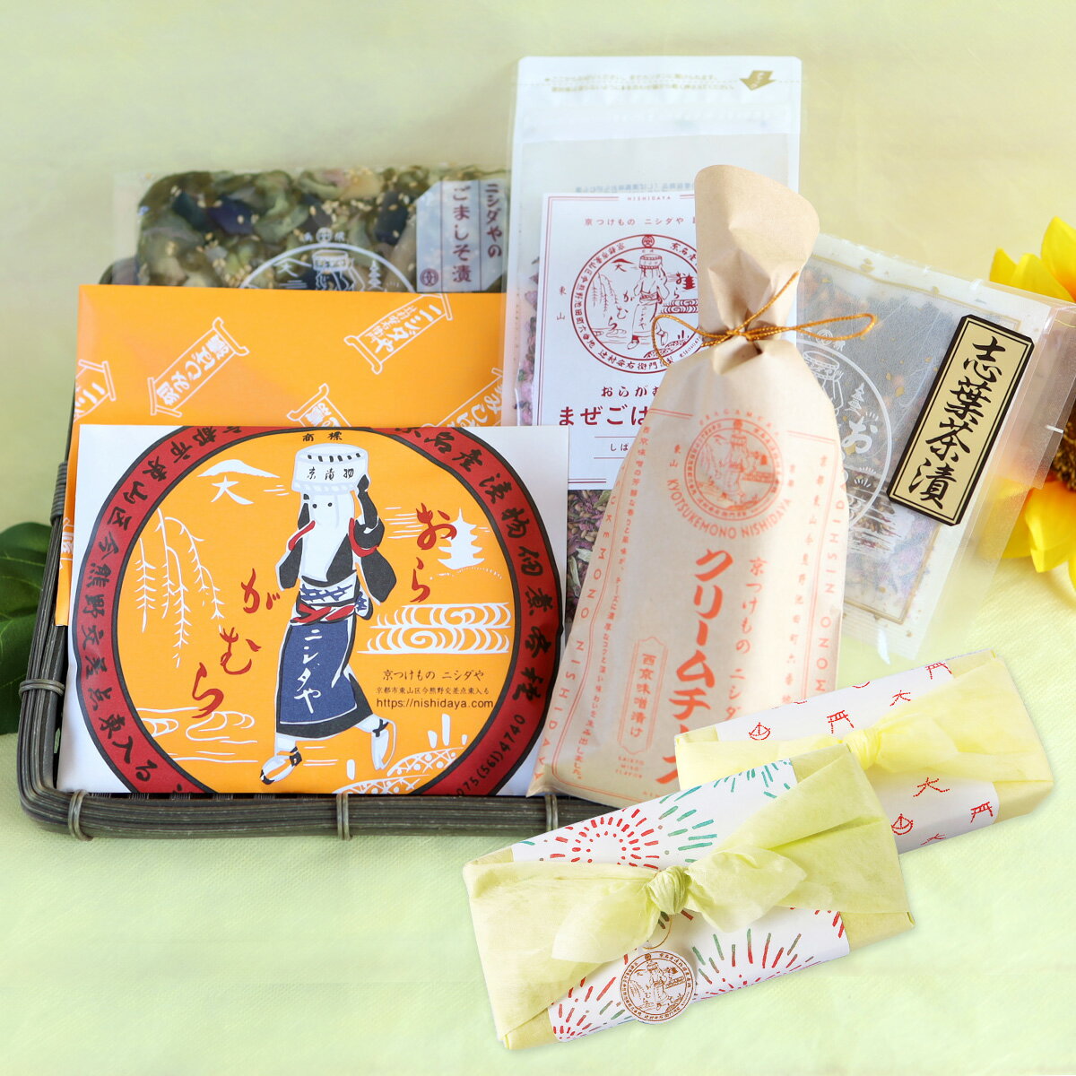 【夏ギフト】ニシダやセット｜漬物 詰め合わせ ご飯のお供 ギフト プレゼント お中元 御中元 おにぎり 法事 お供え 手土産 お弁当 人気 有名 時短 おうちご飯 簡単 贅沢 京漬物 お中元