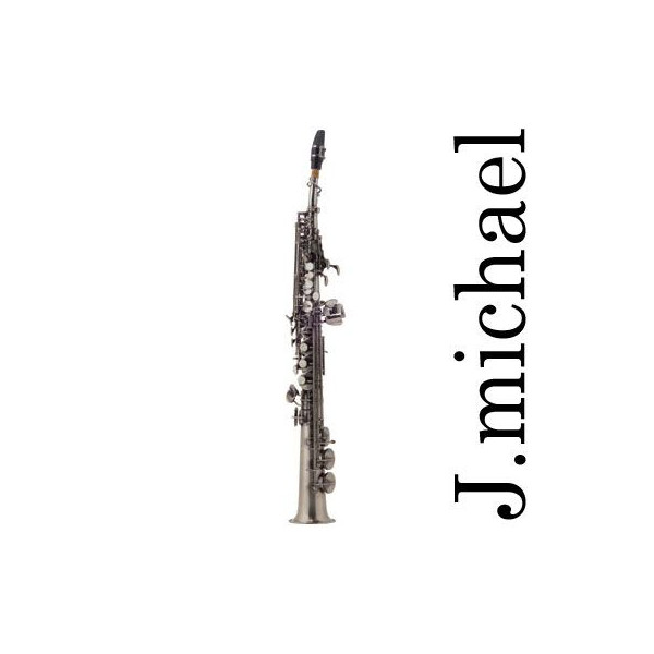 【送料無料】 Jマイケル ソプラノサックス ブラックニッケル SP-820GM