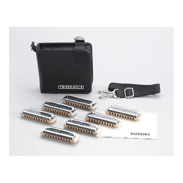 スズキハーモニカ MANJI7本セット M-20-7SET