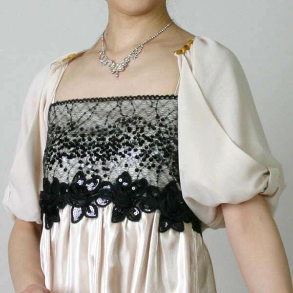 ビジュー ボレロ 結婚式 ぴったり おしゃれ 人気 楽天市場】ビジュー付 ボレロの通販