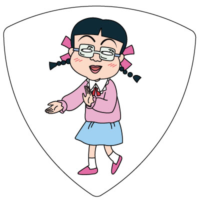ギターピック みぎわさん 12（みぎわ花子） ピック ちびまる子ちゃん キャラクターピック