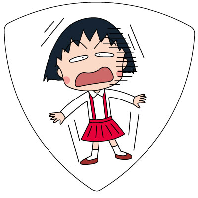 日本アニメーションが完全監修のちびまる子ちゃんオフィシャルギターピック。 正規品です。 1986年から連載され、今や国民的なアニメとなった、ちびまる子ちゃん。 いろんなキャラクターデザインです 使いやすいトライアングル型で、厚さは1mmで一般的なハードタイプです。 ファンはもちろんの事 ギターリスト以外にコレクタブルグッズとして インテリアやプレゼントにも最適です！