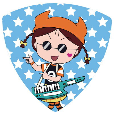 ギターピック ロックたまちゃん 24 ピック ちびまる子ちゃん キャラクターピック