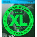 【送料無料・メール便】 DAddario(ダダリオ) ベース弦 スーパーライトゲージ EXL220 【RCP】
